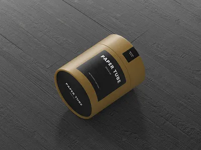 Paper Tube Mock-Up #2 design mock up mockup package packaging paper tube print tube