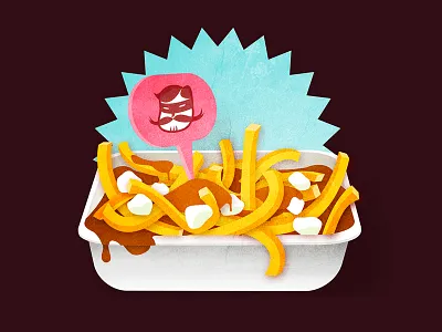 Poutine fastfood food fries junkfood mtl poutine