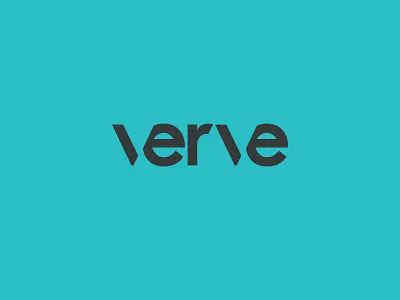 Verve logo gestalt logo verve