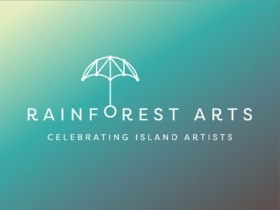 Rainforest Arts Logo branding logo design