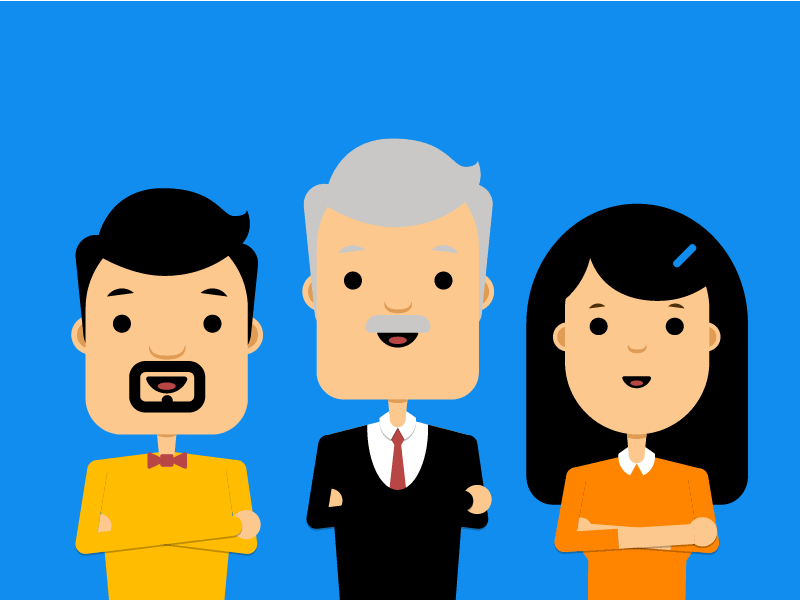 Characters. business characters illustration illustrator people vector