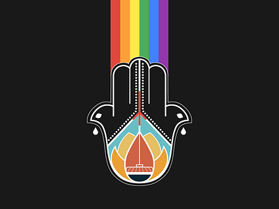 Orlando Strong flat humanity illustration lgbtq orlando peace pride protection strength unity vector