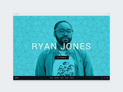 EZIO | Freelancer freelancer freelancing portfolio theme visual artist webdesign wordpress