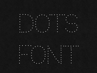 Dotted Dot Free Font dot dotted font fonts typeface