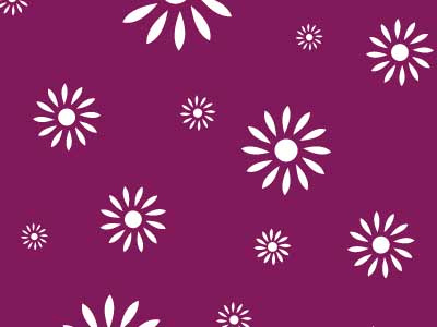 Purple flower pattern design floral flower graphic pattern purple scale size vector