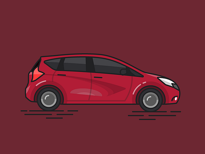 New Car auto car cool fun hatchback icon sweet