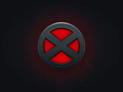 X-Men Logo illustrator logo tutorial vector x men