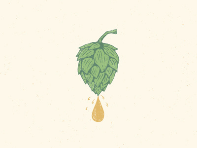 Hop beer brew hand drawn hops icon illustration joe horacek keep drawing logo microbrew sketch thirsty