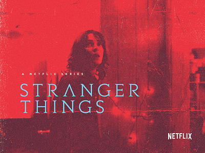 Stranger Things - Type (34) horror mystery netflix sci fi stranger things tv tv show type typography