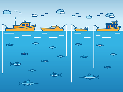 Gone Fishin' fishing im on a boat! monoweight