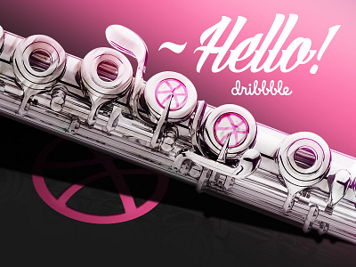 Thks Invite! design dribbble first invite music shot