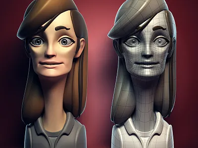 "Gloria" Customizable Base Mesh 3d model download free