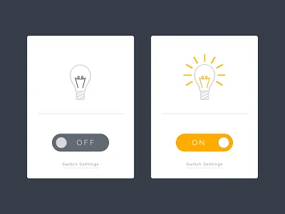 Daily UI #15 - On/Off Switch dailyui switch