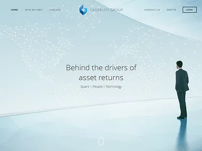 Causality Group design website