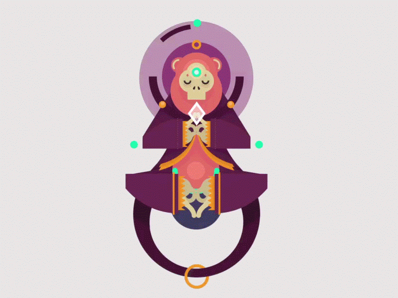 Seuss astral boss game gif illustration video