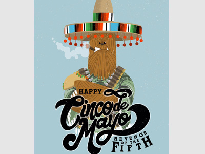 Cinco de Mayo character design illustration star wars