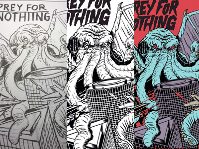 process shot illustration