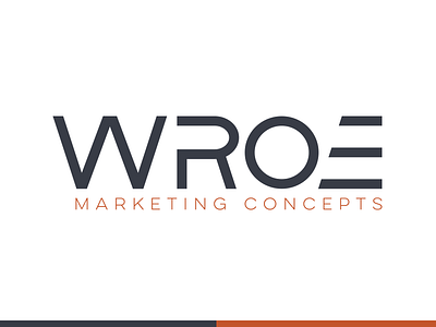 Wroe Marketing Concepts branding logo marketing