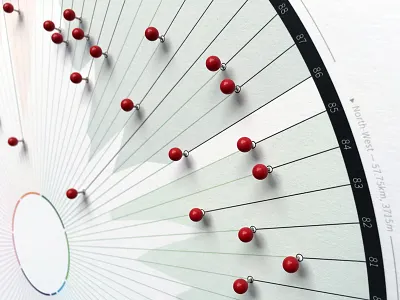 100 Climbs, pinned art cycling data dataviz