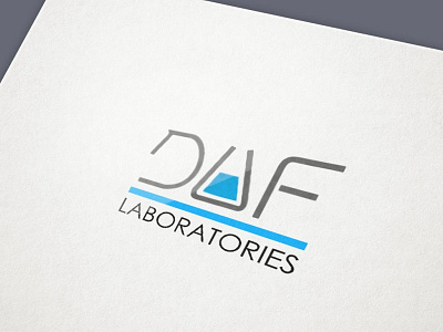 DaFuture Laboratories Logo | Multimedia Content Production academic inkscape laboratory logo photoshop vector