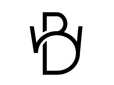 Benny monogram typography