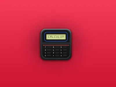 Calculon pt 2 app icon dailyui makesomethingeveryday skeumorphic