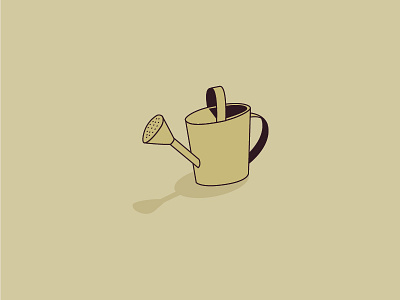 Mr Natural watering can Icon earth icon mr natural orchard plants rural sowing vector water