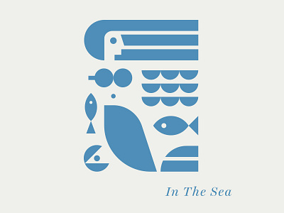 In The Sea fish mermaid ocean sea swim
