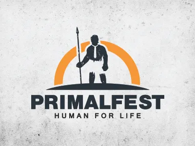 PrimalFest hunter negative primal silhouette spear