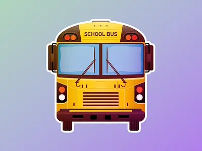School Bus WIP bus kids school yellow