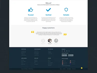 The redesign of Carlist carlist customers footer home page redesign reliable reviews trusted verified