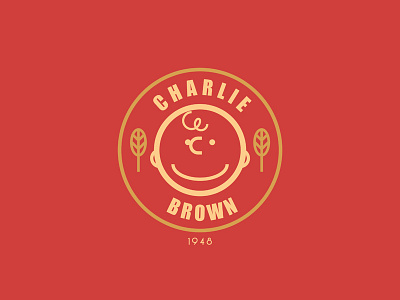 Charlie Brown 19488 badge charlie charliebrown minimal peanut snoopy