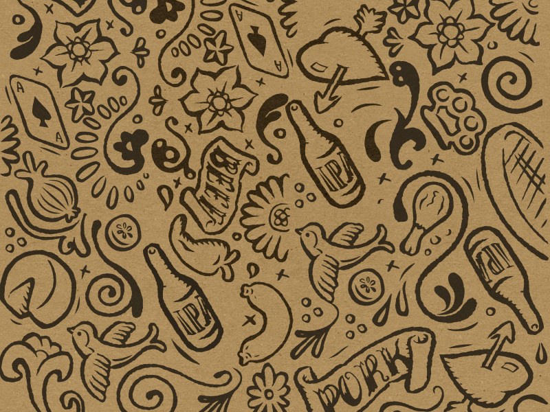 Example of Tattoo Styled Illustrations