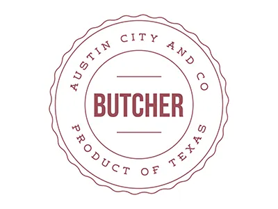 Austin Butcher austin austin texas branding butcher butcher shop design logo logo design minimalistic texas