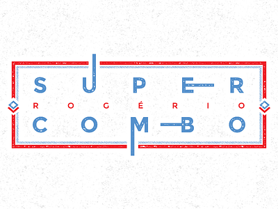 Supercombo band dirty grunge halftone merch supercombo typo vector