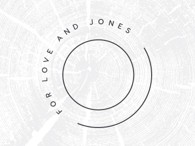 Alternate Logo logo minimal minimalistic nature organic photography tree rings