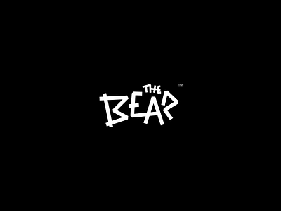 Bear branding animal bear brand logo the type typography