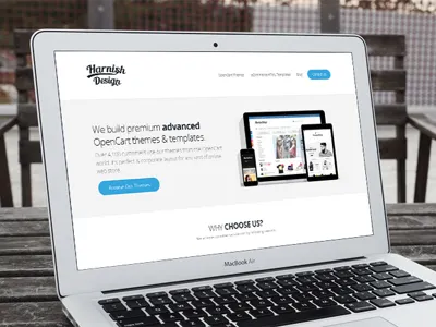 Our Website live! bootstrap responsive website webdesign