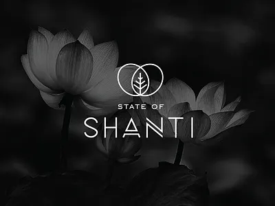 Yoga Mat Logo hipster leaf mat modern simple yoga