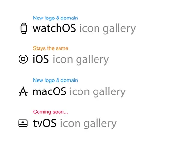 Icon galleries updates logo logo design