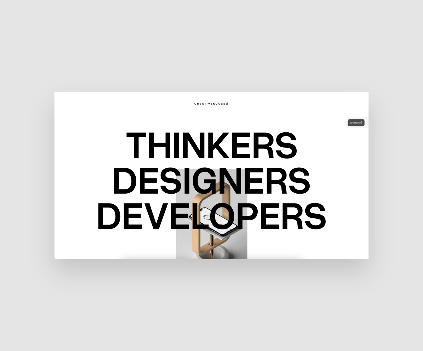 Example of Minimal Website Design + Development