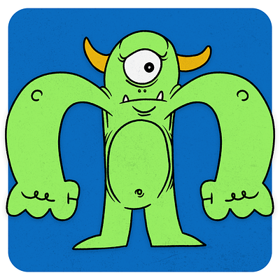 Unojillo cartoon child design illustration monster monsterdoodle