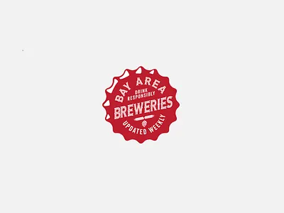 Bay Are Breweries badge beer bottle cap brand identity branding brewery calligraphy craft beer design hops hopster icon identity logo logo design tampa vector vintage