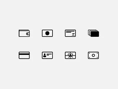 Icons - Payment methods cash gift card icon icons pay payment wallet