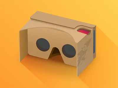 Google Cardboard cardboard google illustration