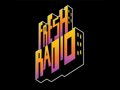 Fresh Radio Logo beat street fresh radio hip hop rap