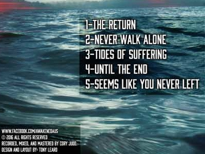 Awakened- Hope Ends with me (BACK album art aus awakened back design.