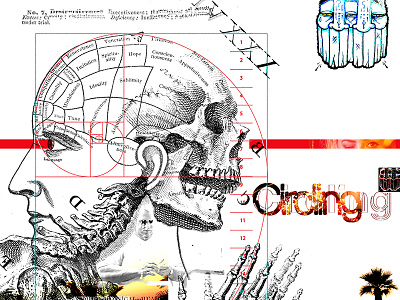 Circling art circling clip depression emotion graffiti head helvetica pray psychology sad skull