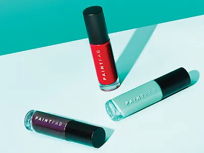 PaintFab Packaging beauty beauty packaging logo nail polish packaging packaging