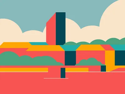 Lyon - France building city cloud color france lyon sky